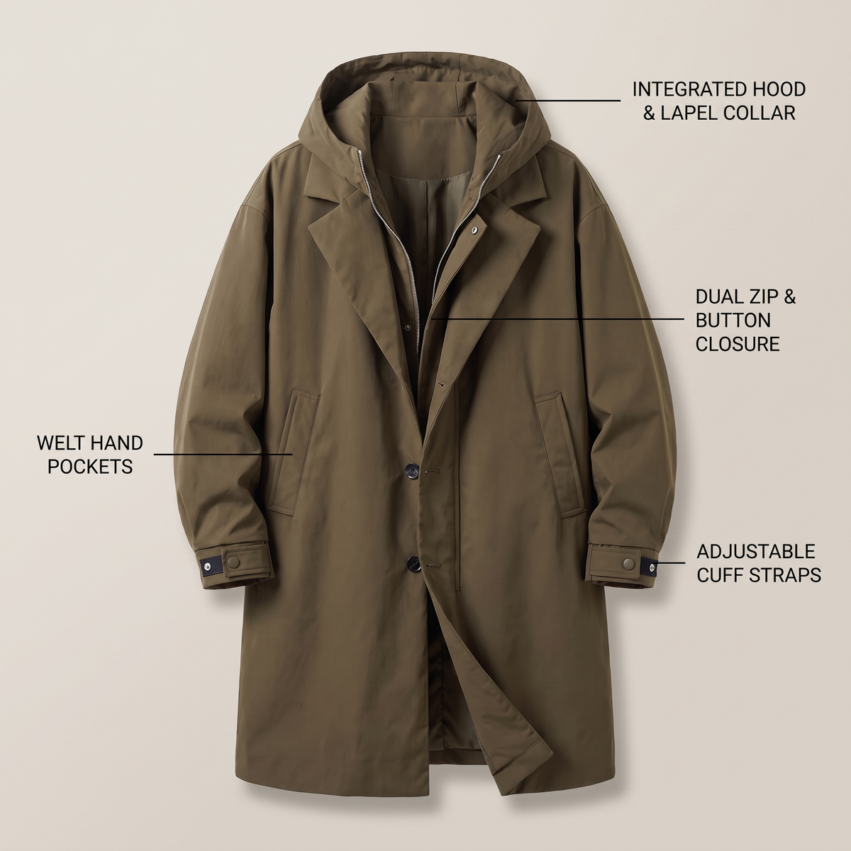 KENSINGTON OVERCOAT