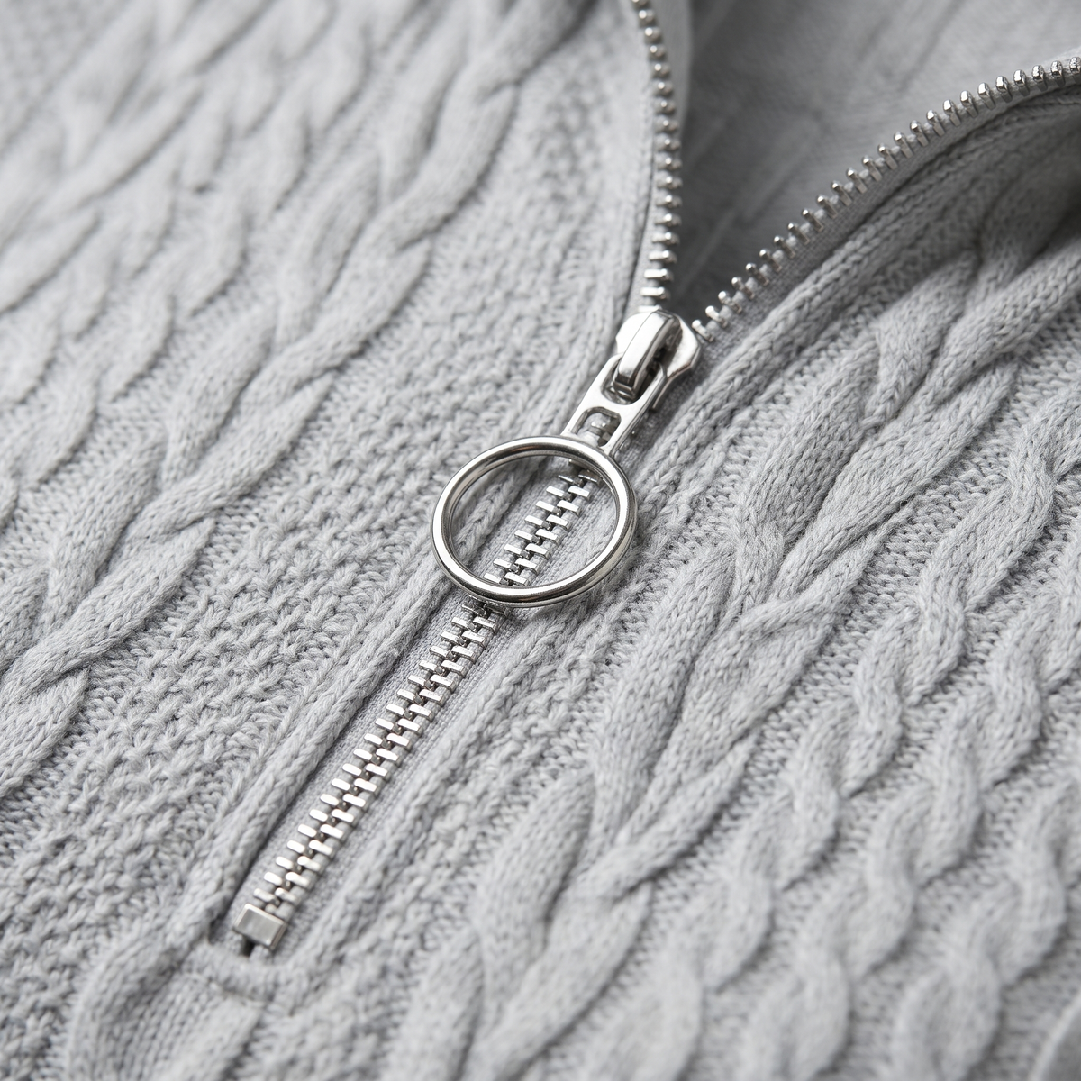 AMY SWEATER WITH ZIPPER