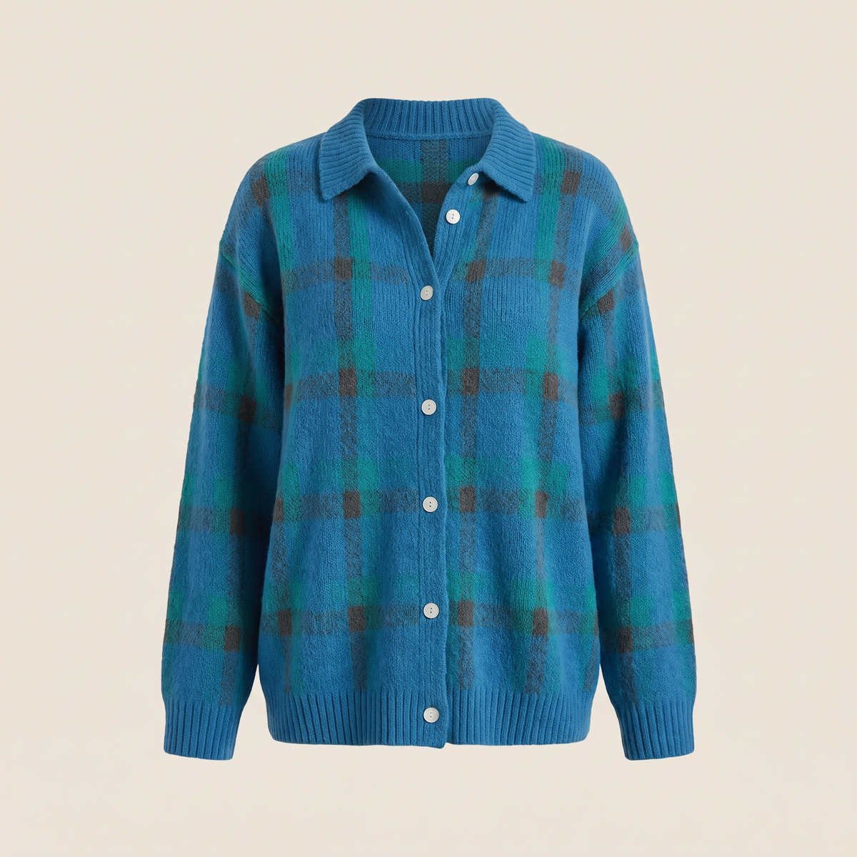 VIVIENNE RETRO CHECK SWEATER