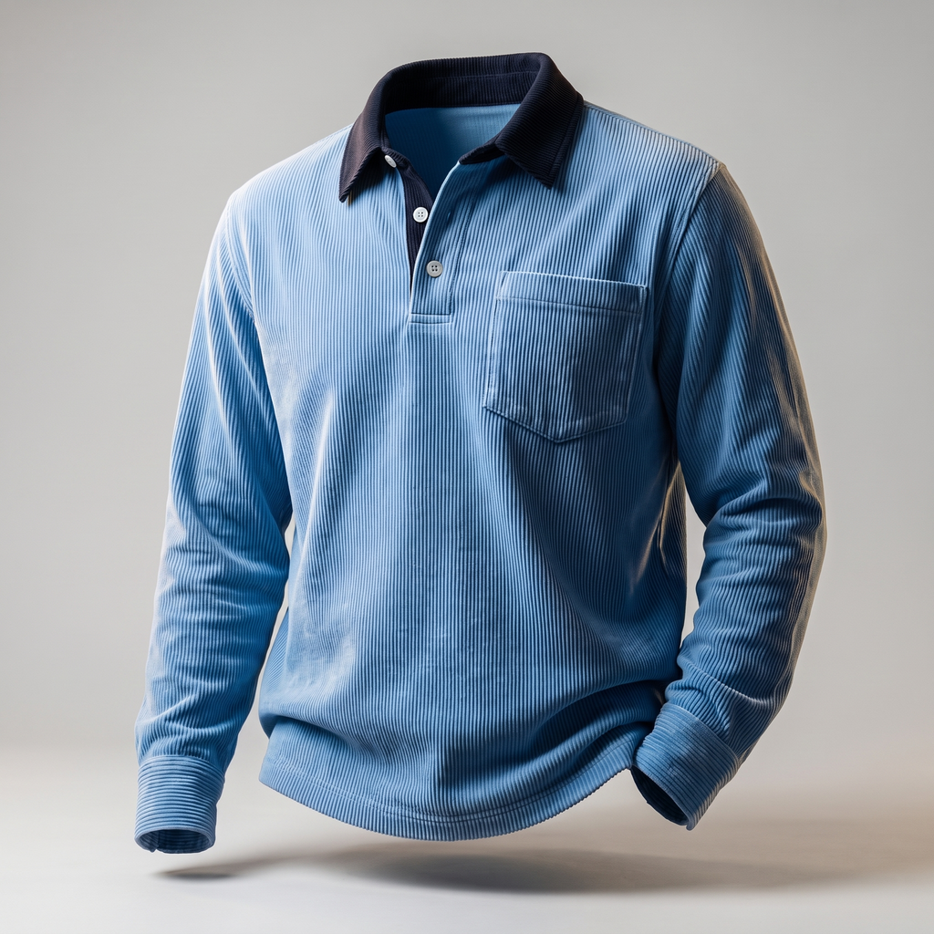 ROWLEY CORDUROY POLO SHIRT
