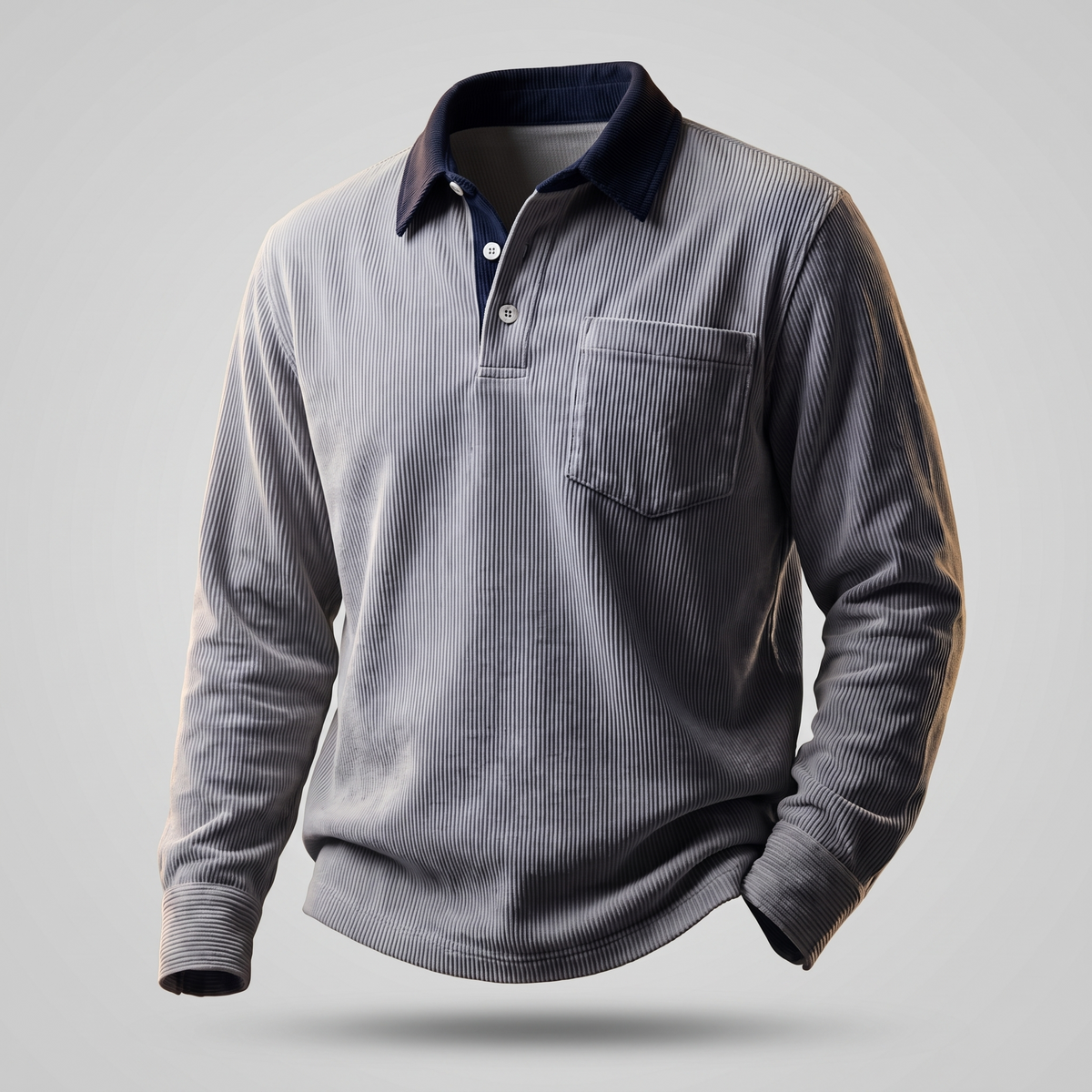 ROWLEY CORDUROY POLO SHIRT