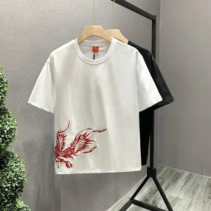 Phoenix Embroidered T-shirt