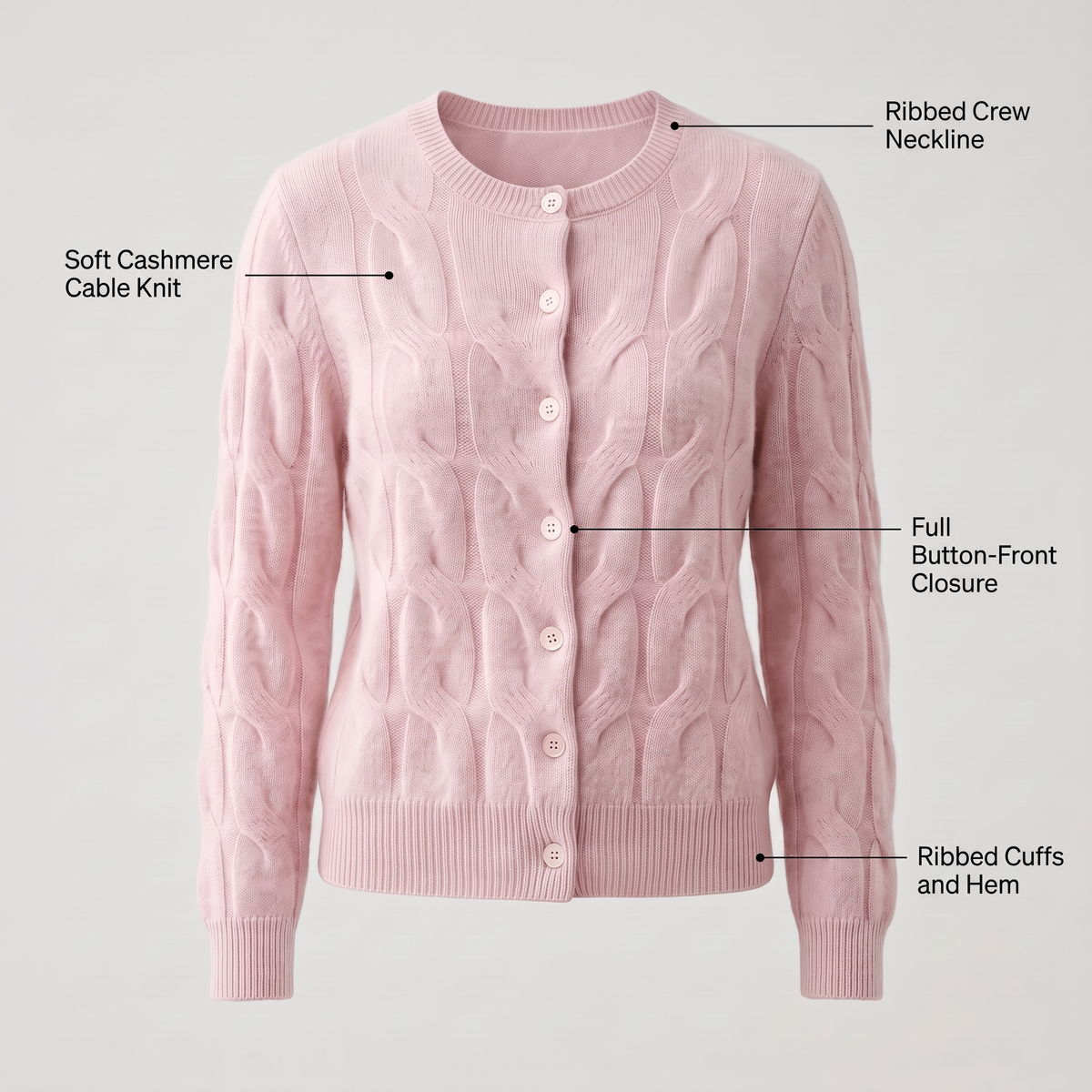 AVELINE CASHMERE CARDIGAN