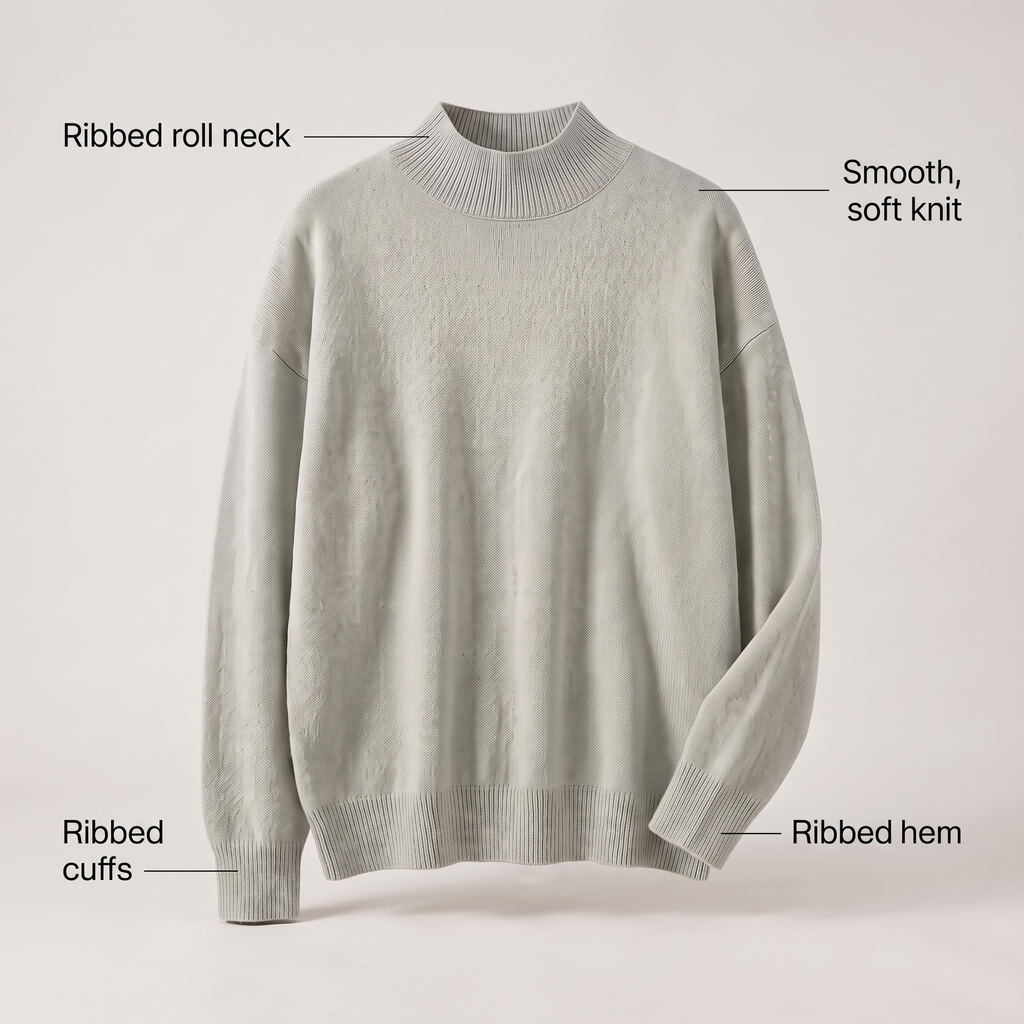SERAPHINE ROLL NECK JUMPER