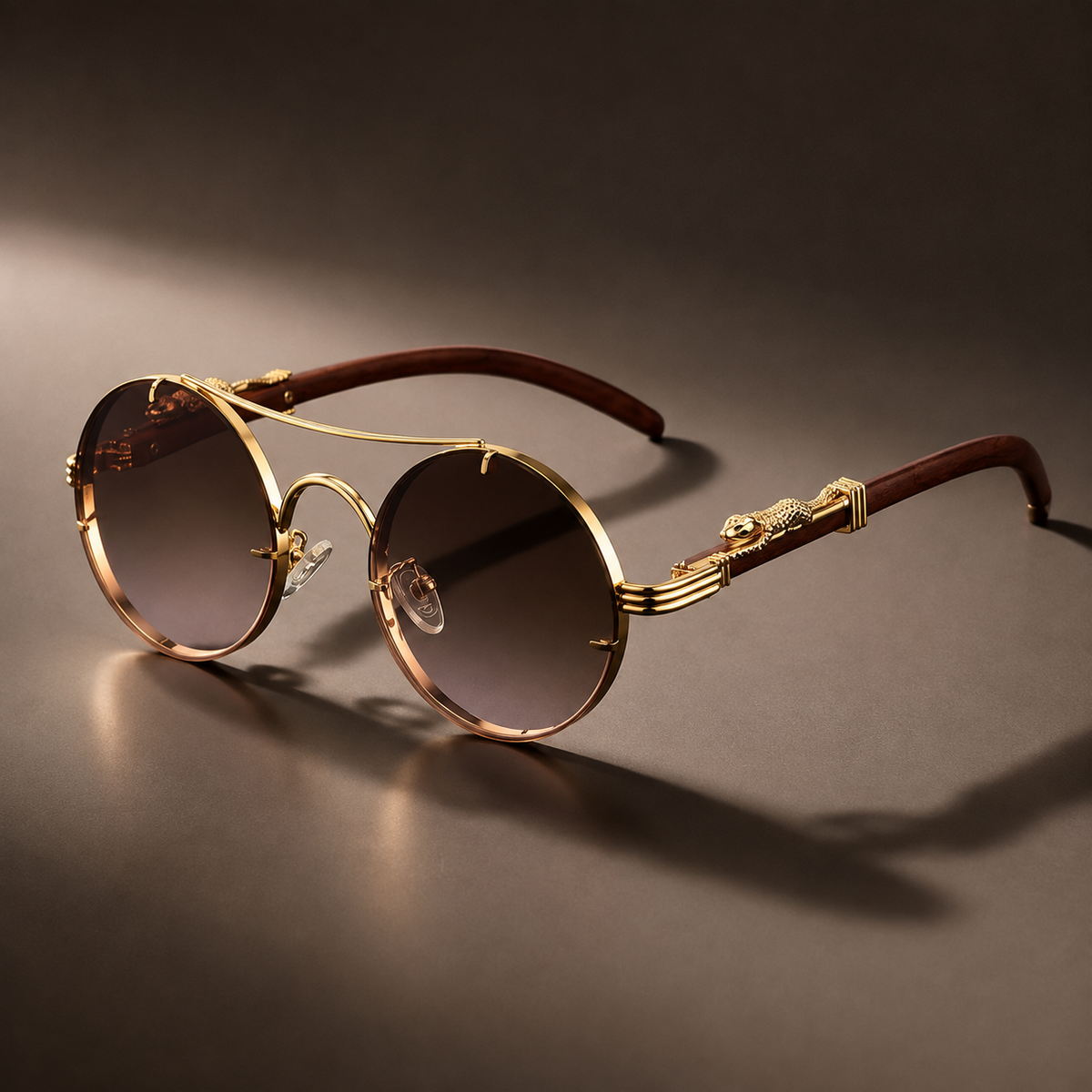 Aurelio Double-Bridge Sunglasses