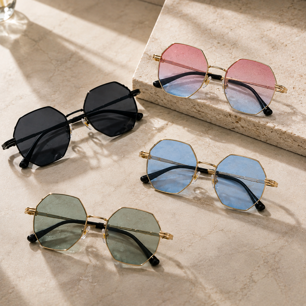 Ravello Octagon Sunglasses