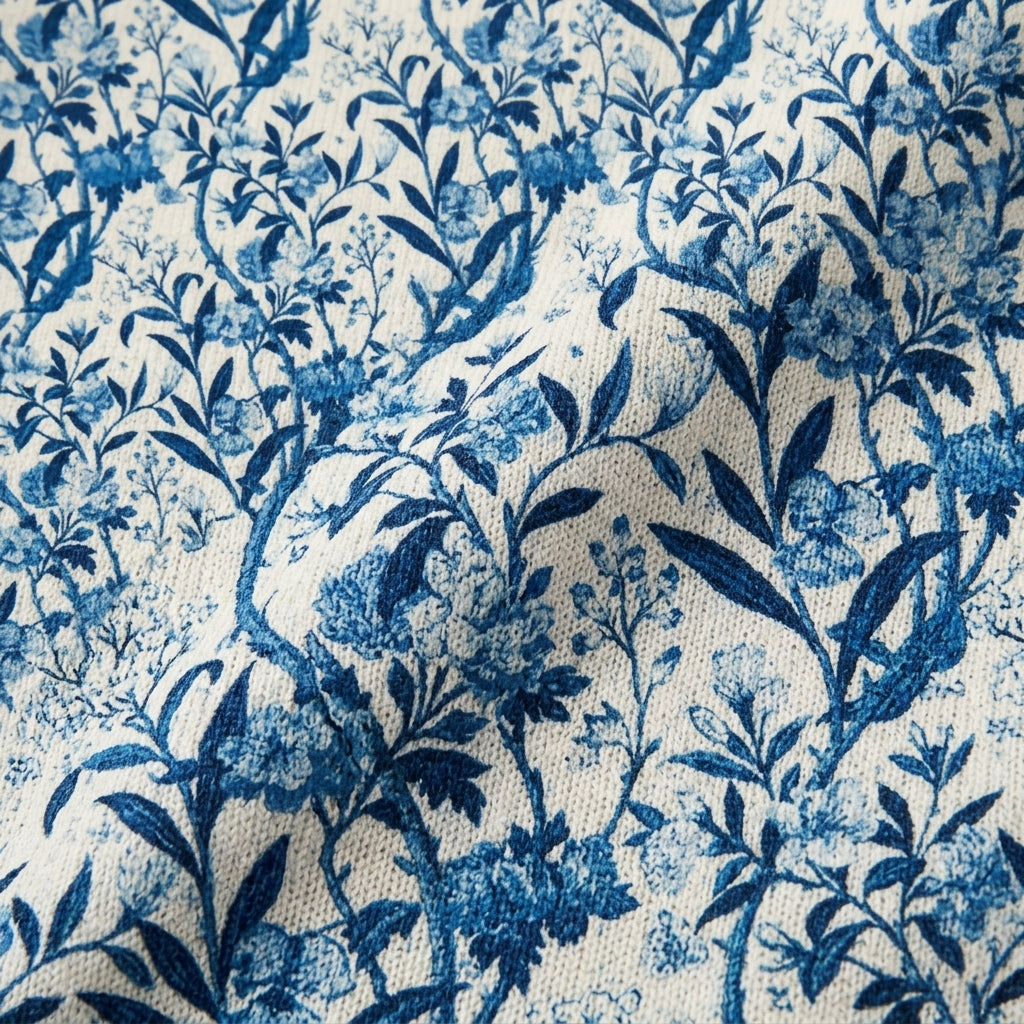 Floral Pattern Print Buttoned Cardigan