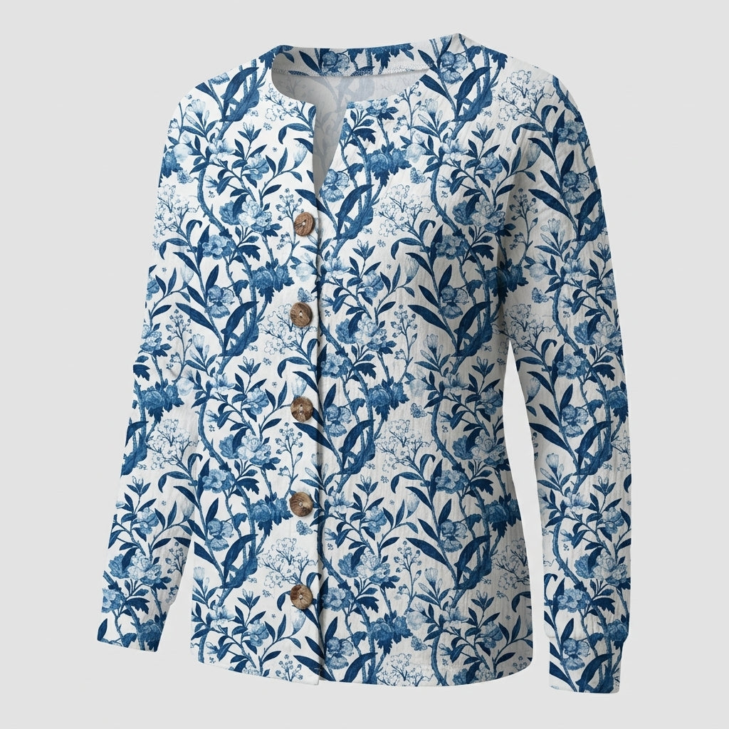 The Cotswold Floral Knit Cardigan