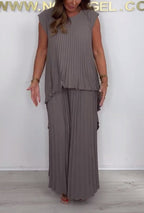 Mexie | Conjunto Elegante Plisado