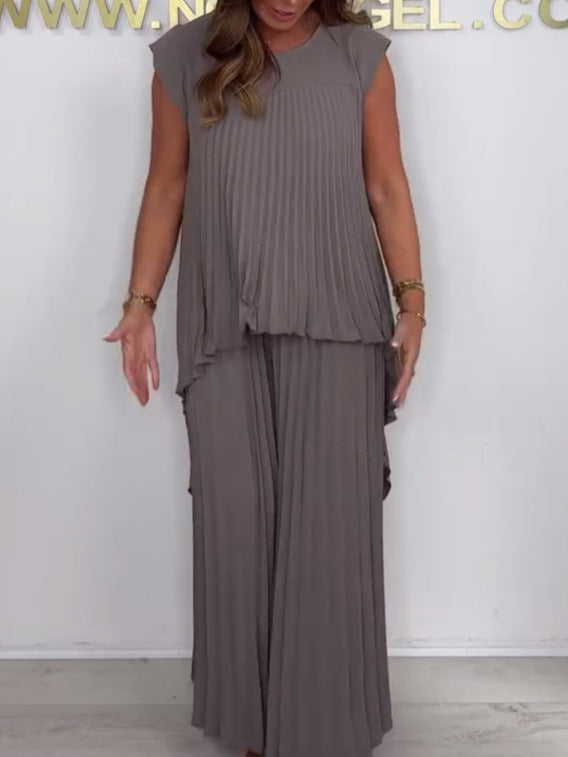 Mexie | Conjunto Elegante Plisado