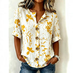 Olivia | Blusa Jardín Azul