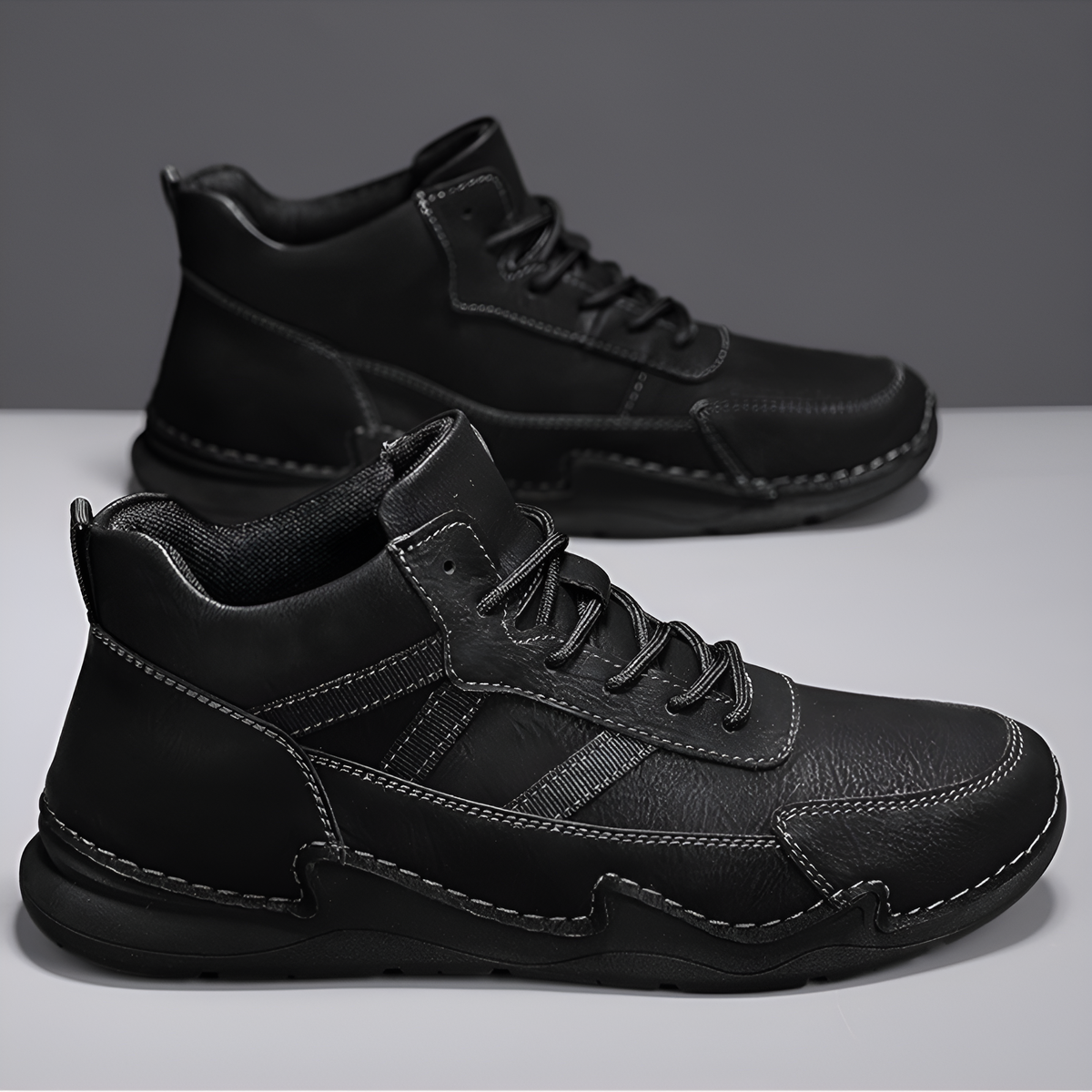 Haven Leather Sneaker Boot
