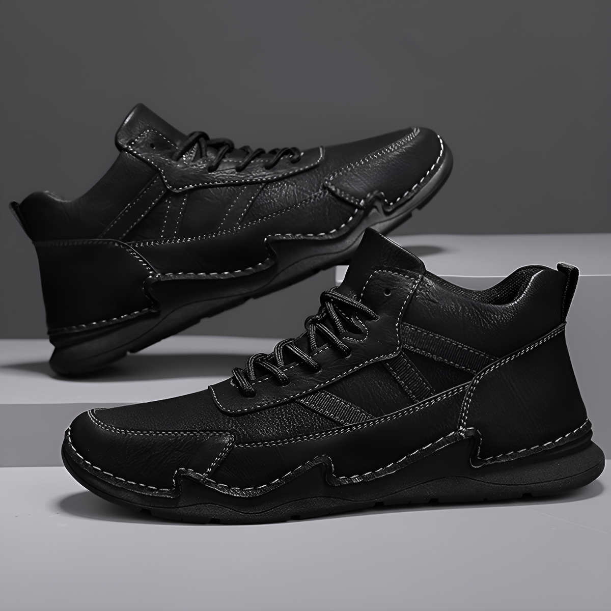 Haven Leather Sneaker Boot