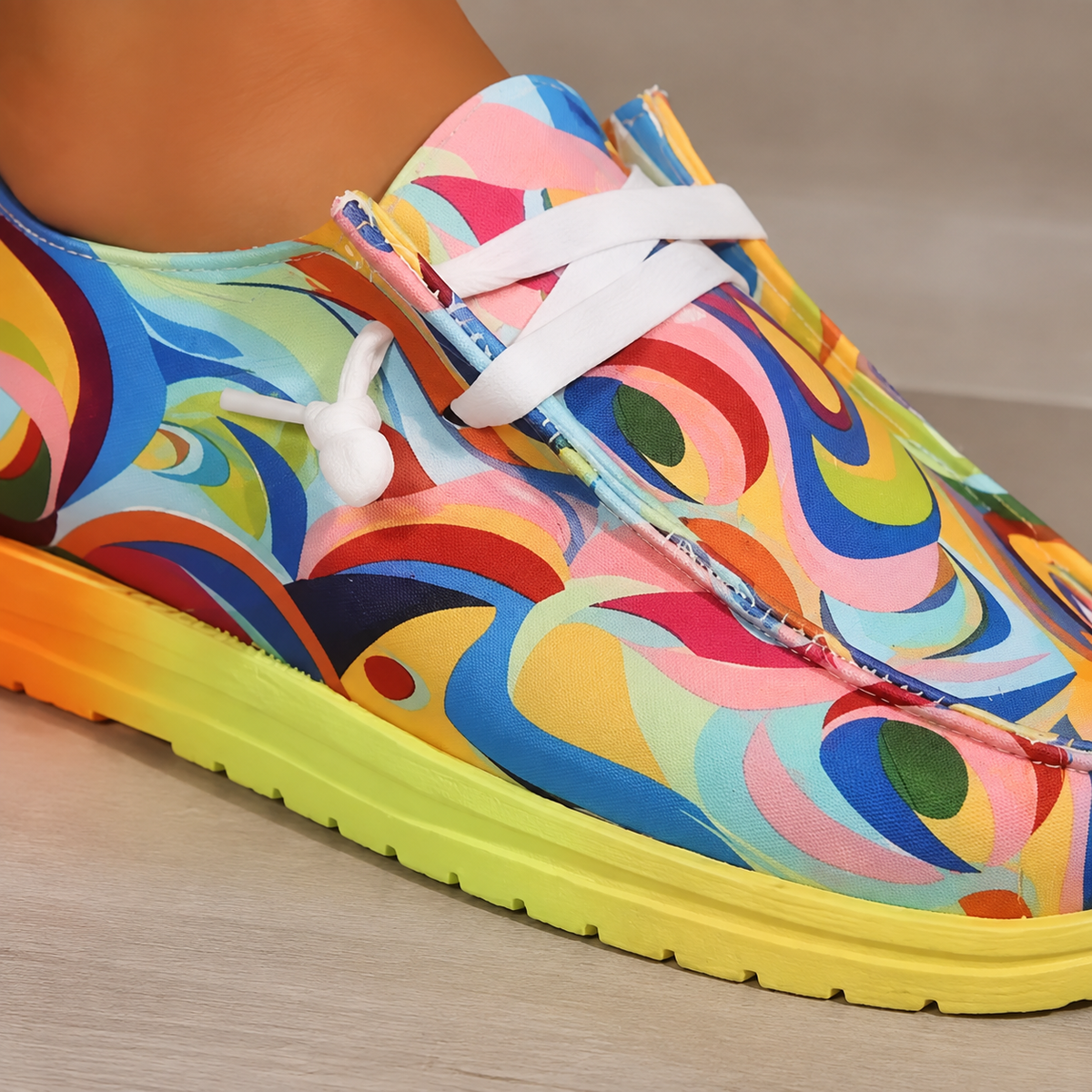 Leila Canvas Low-Top Sneaker