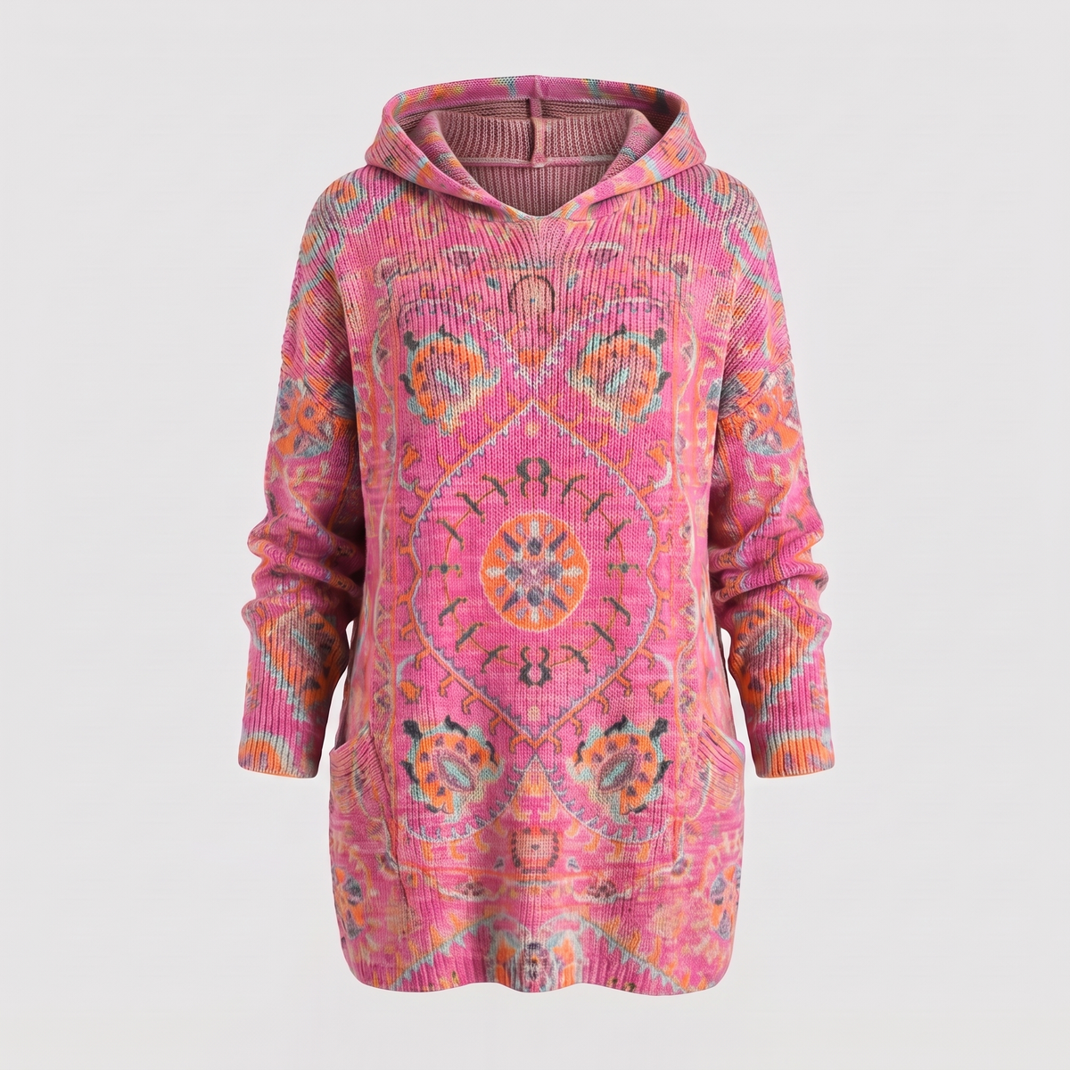 LOWENNA BOHEMIAN HOODED TUNIC
