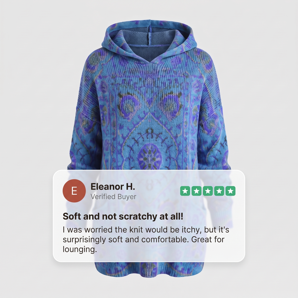 LOWENNA BOHEMIAN HOODED TUNIC