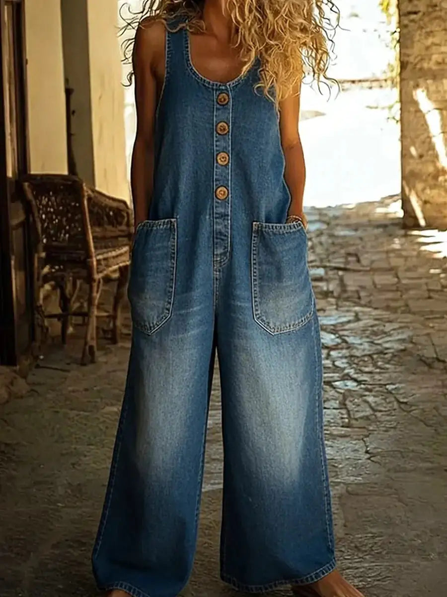 Peto Saylor | Denim de Algodón y Estilo Vintage